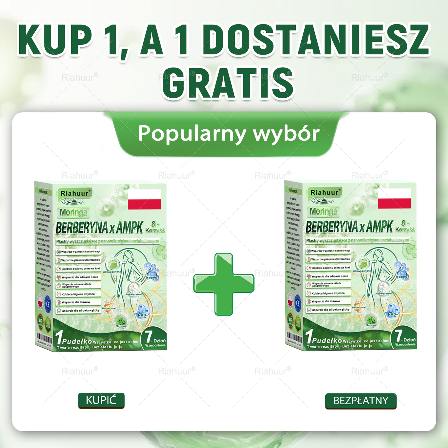 Riahuur®Zostało tylko 5 opakowań! Dajemy dodatkowe 30% zniżki! Zadbaj o formę i zdrowie teraz. Przegapisz – kolejna szansa dopiero w przyszłym roku!
