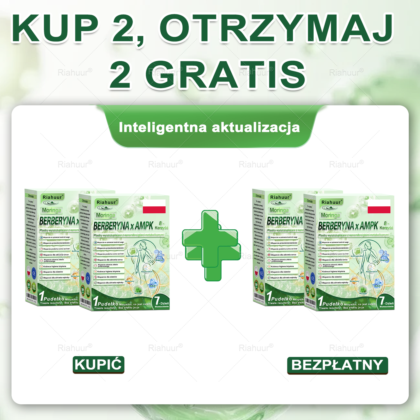 Riahuur®Zostało tylko 5 opakowań! Dajemy dodatkowe 30% zniżki! Zadbaj o formę i zdrowie teraz. Przegapisz – kolejna szansa dopiero w przyszłym roku!