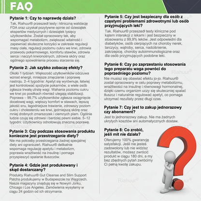 Riahuur®Zostało tylko 5 opakowań! Dajemy dodatkowe 30% zniżki! Zadbaj o formę i zdrowie teraz. Przegapisz – kolejna szansa dopiero w przyszłym roku!