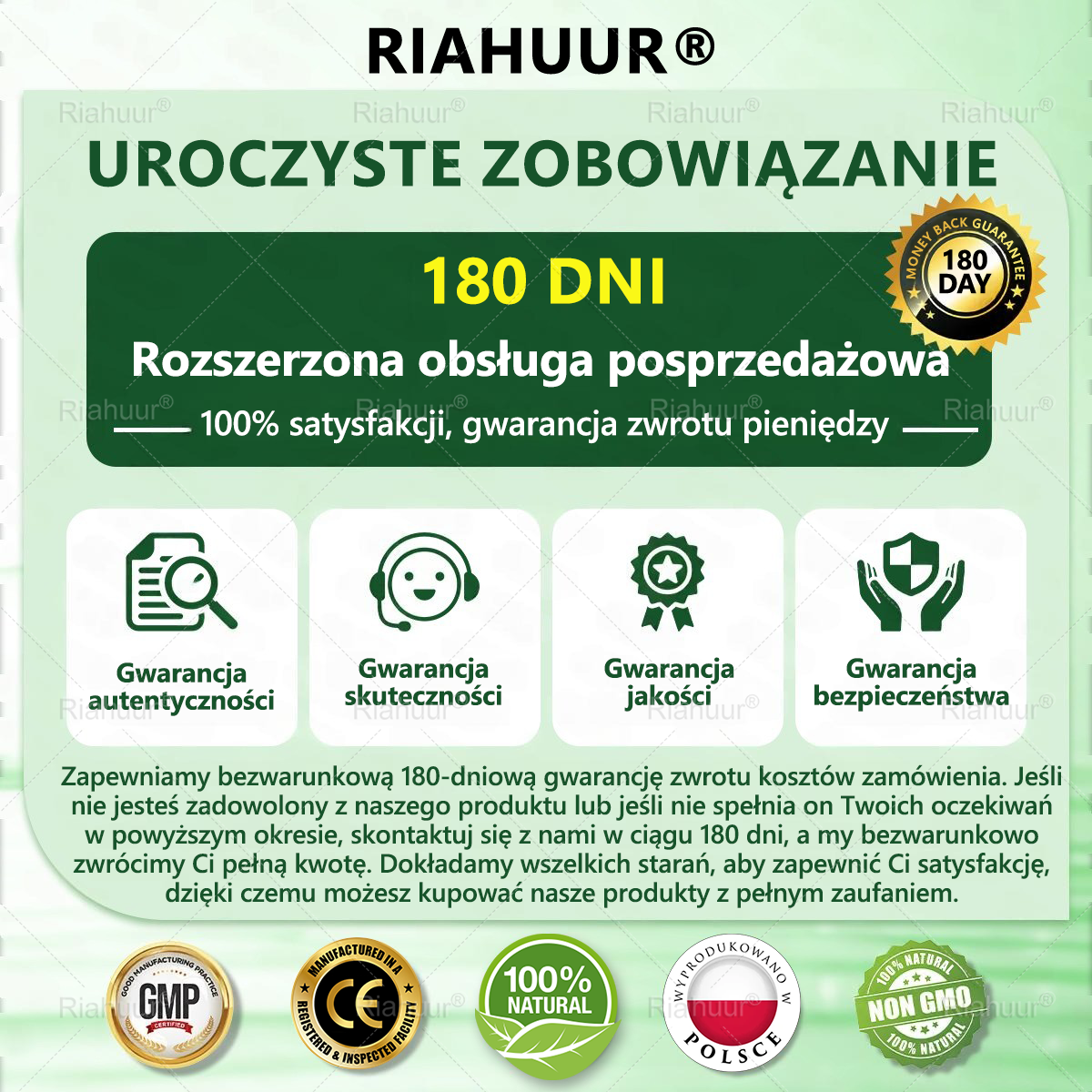 Riahuur®Zostało tylko 5 opakowań! Dajemy dodatkowe 30% zniżki! Zadbaj o formę i zdrowie teraz. Przegapisz – kolejna szansa dopiero w przyszłym roku!
